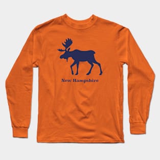 New Hampshire Moose Long Sleeve T-Shirt